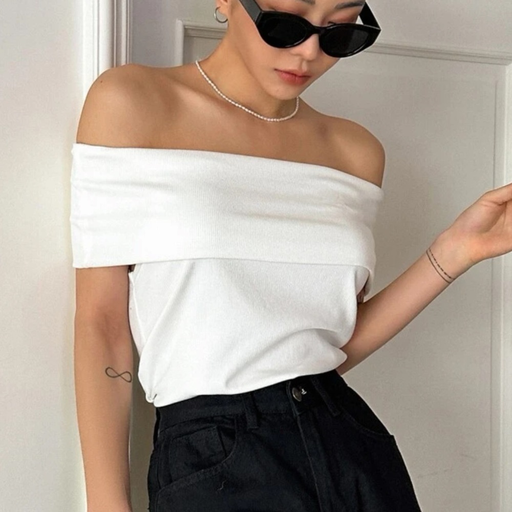 off shoulder top
